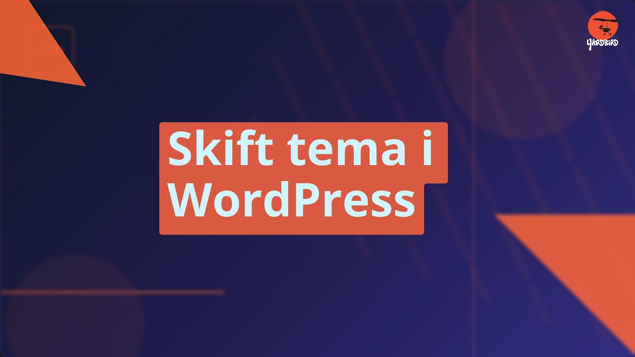 Sådan installerer du et tema i WordPress